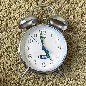 *SALE* Vintage Old Navy Analog Alarm Clock